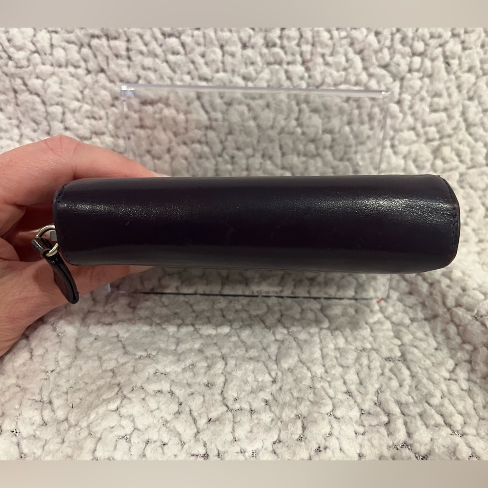 Prada Purple Leather Bifold Wallet - Picture 4 of 14